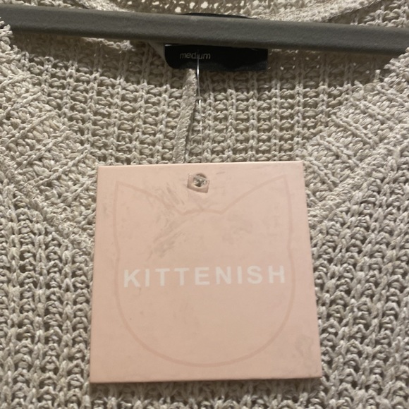 Kittenish Oatmeal Selena Knit Sweater NWTGS - Picture 3 of 4